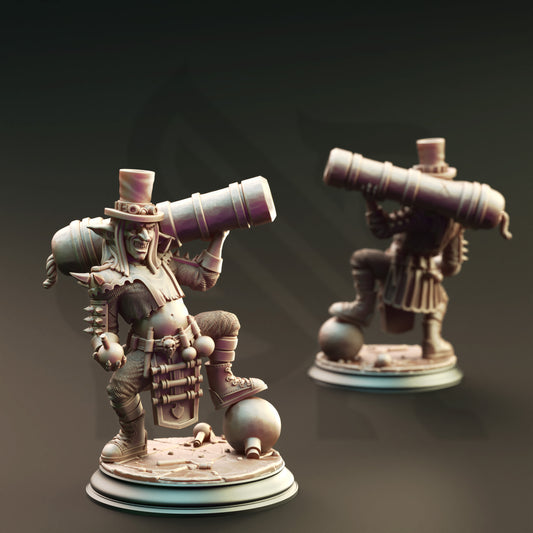 Brains - Manic Goblin Inventor - Front