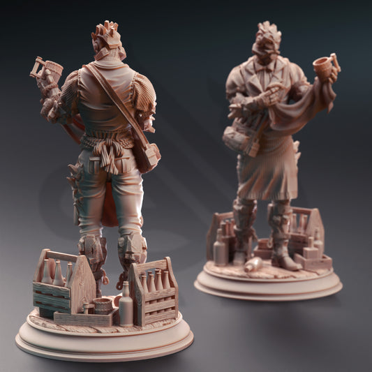 Brick - Soulforged Bartender - Back
