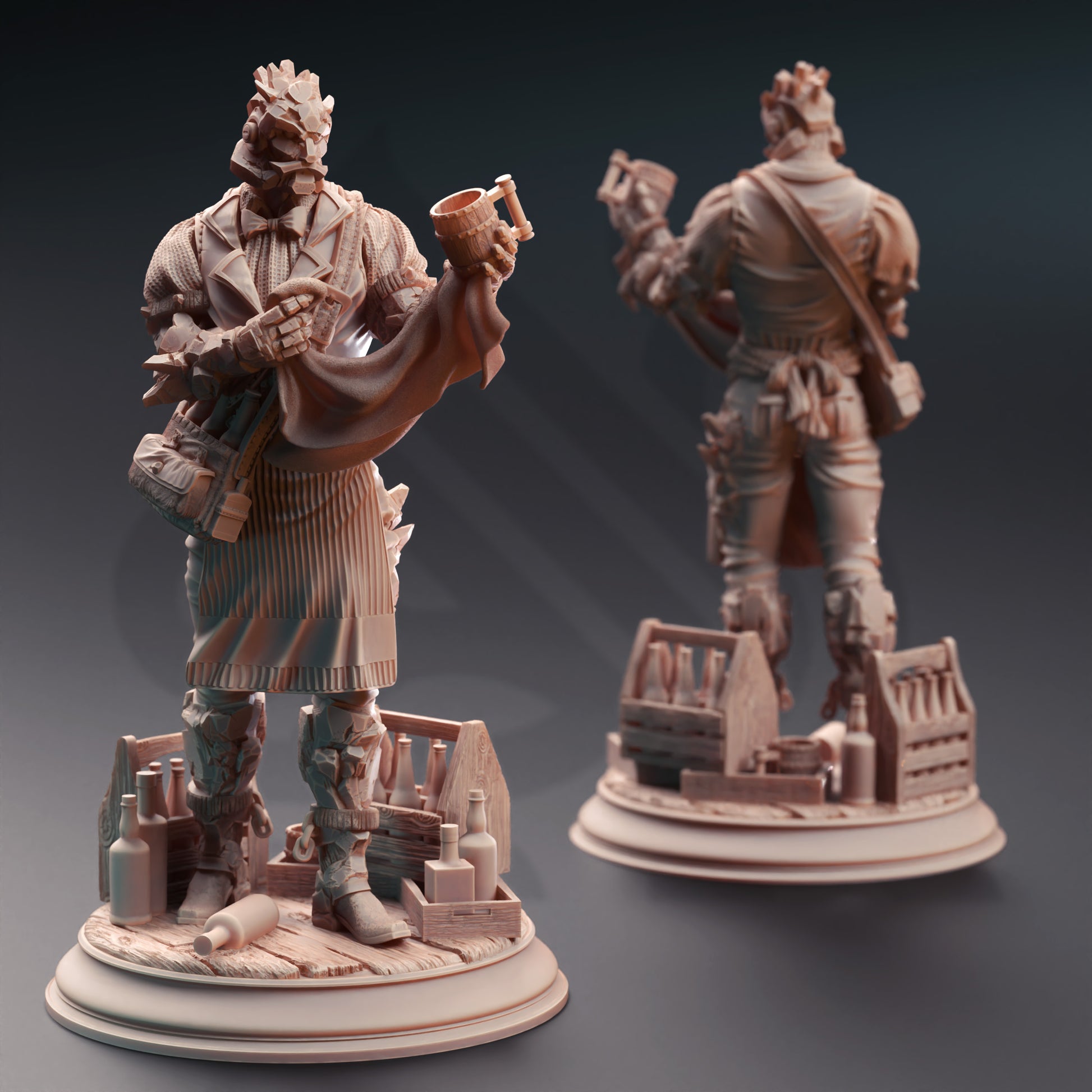 Brick - Soulforged Bartender - Front