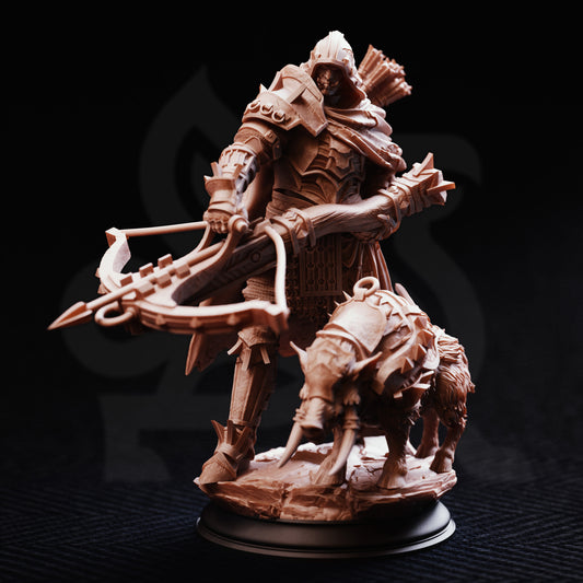 Brox - Orc Beastmaster - Front