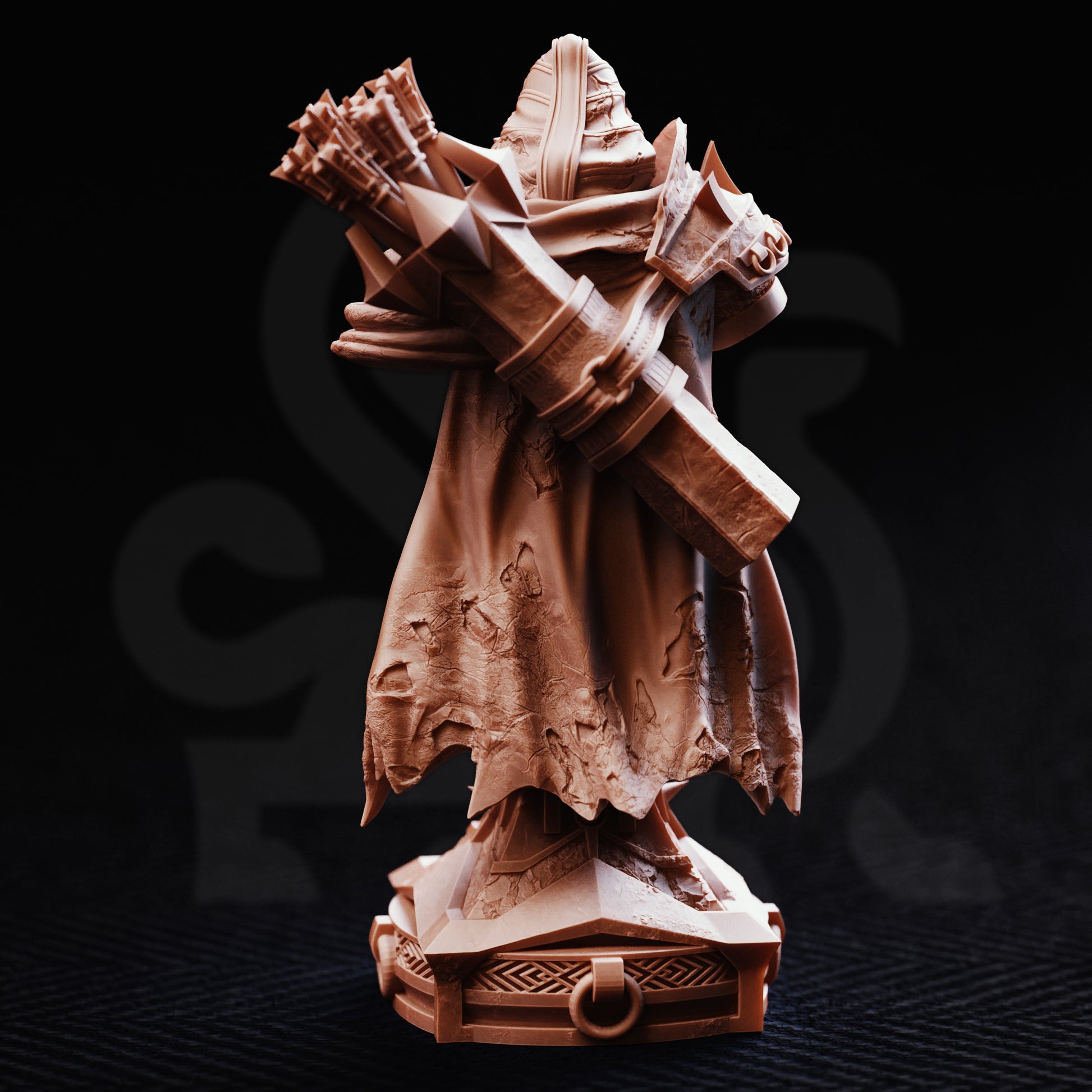 Brox - Orc Beastmaster (Bust) - Back