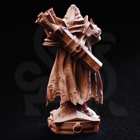 Brox - Orc Beastmaster (Bust) - Back