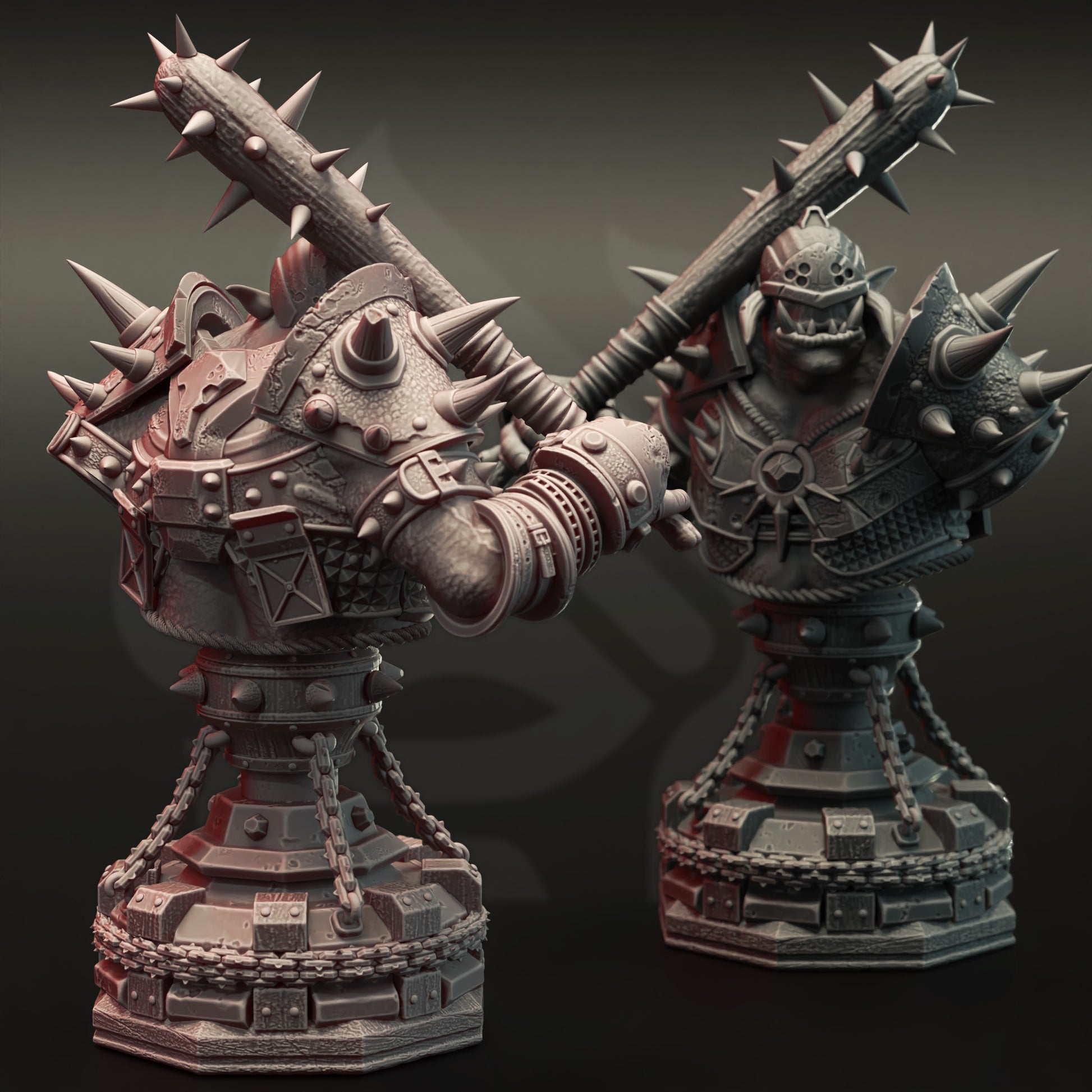 Bruz the Basher - Second In Charge (Bust) Back