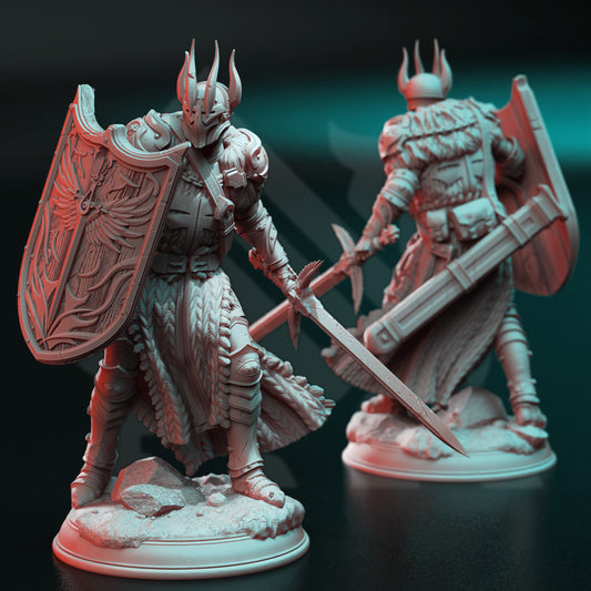 Caedes - Zealous Paladin of Erdrydion - Front
