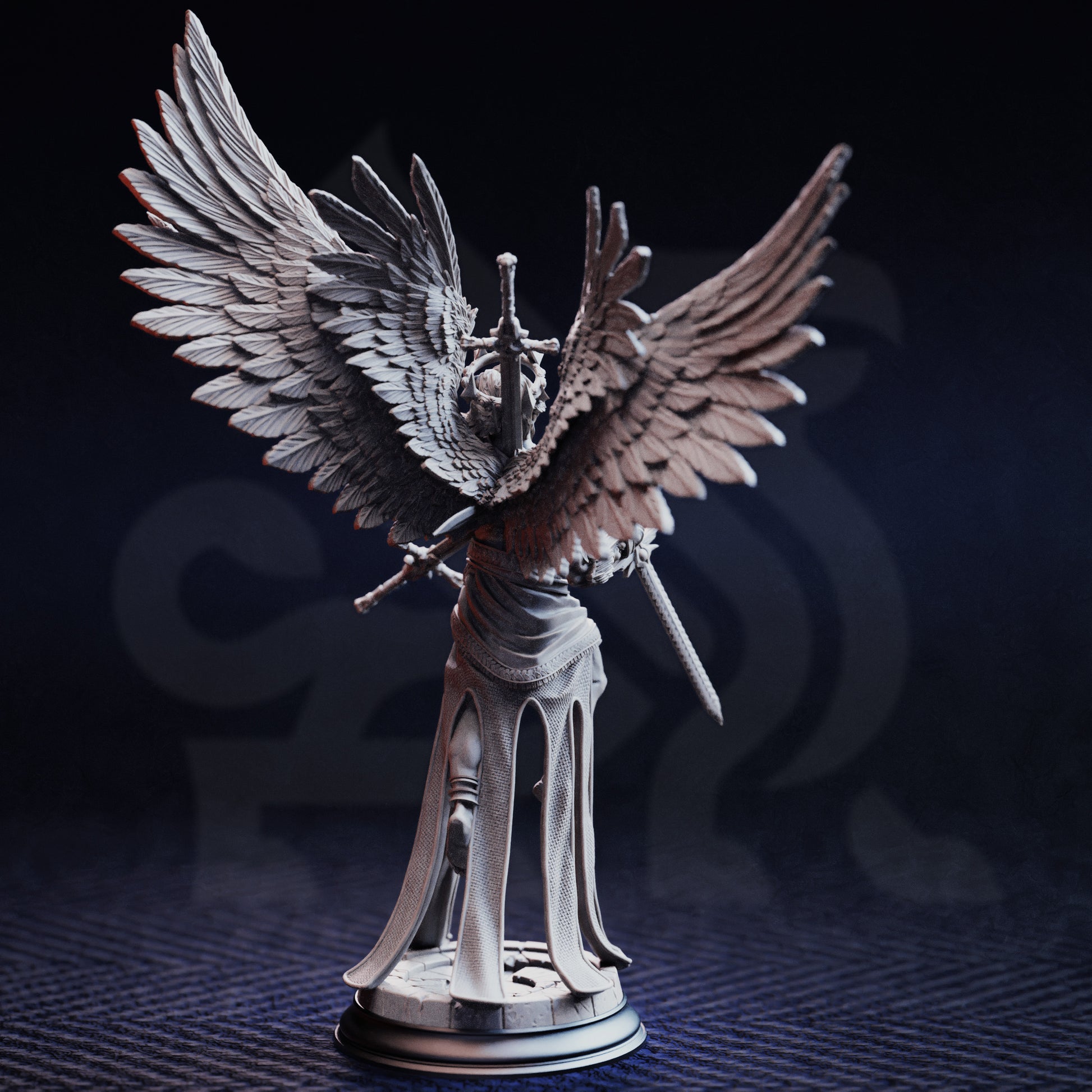 Caerian the Inevitable - Angel of Death - Back