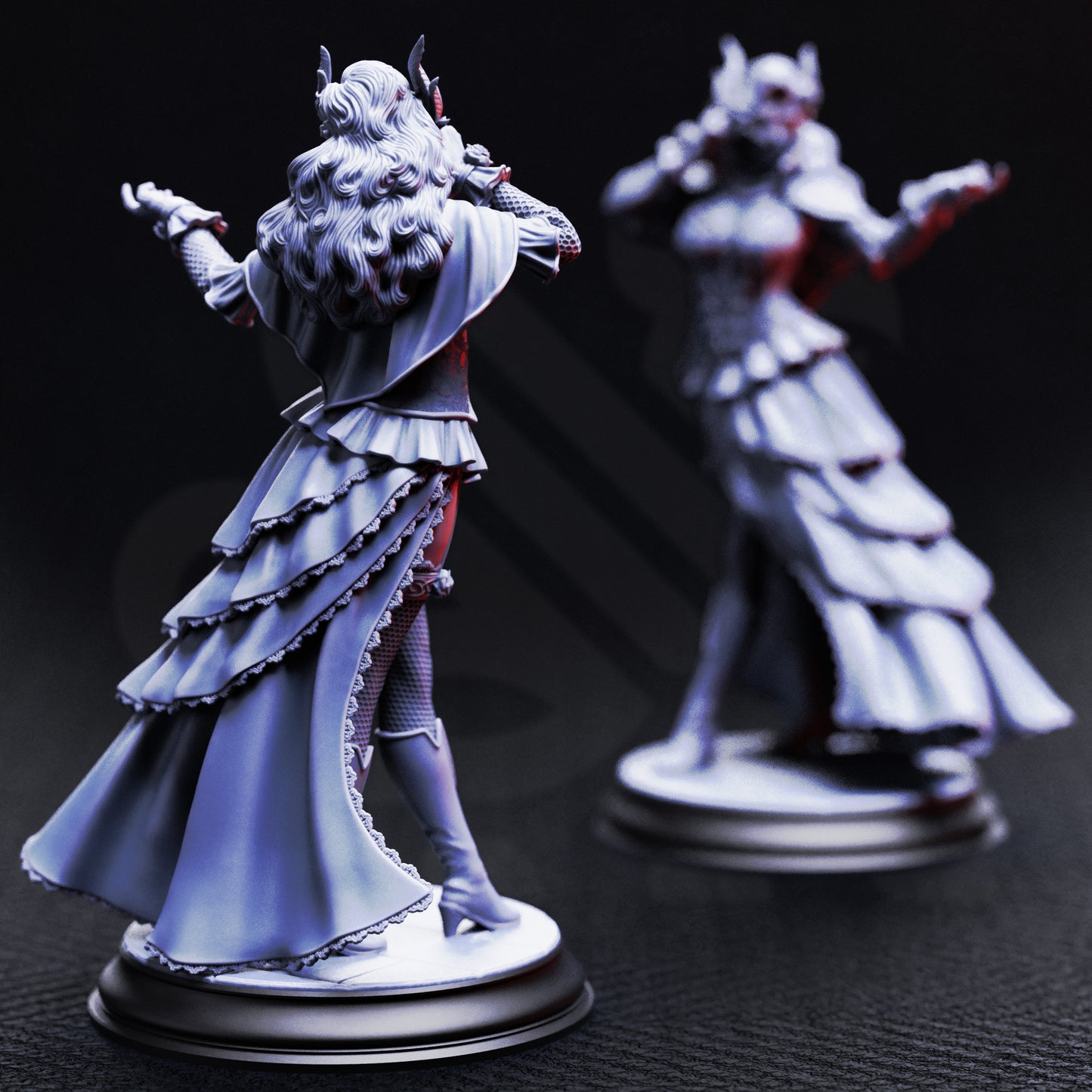 Carmine Duvall - Vampire Courtesan - Back