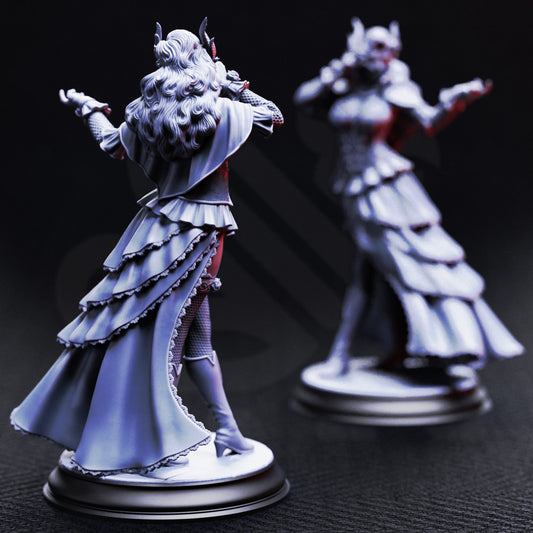 Carmine Duvall - Vampire Courtesan - Back
