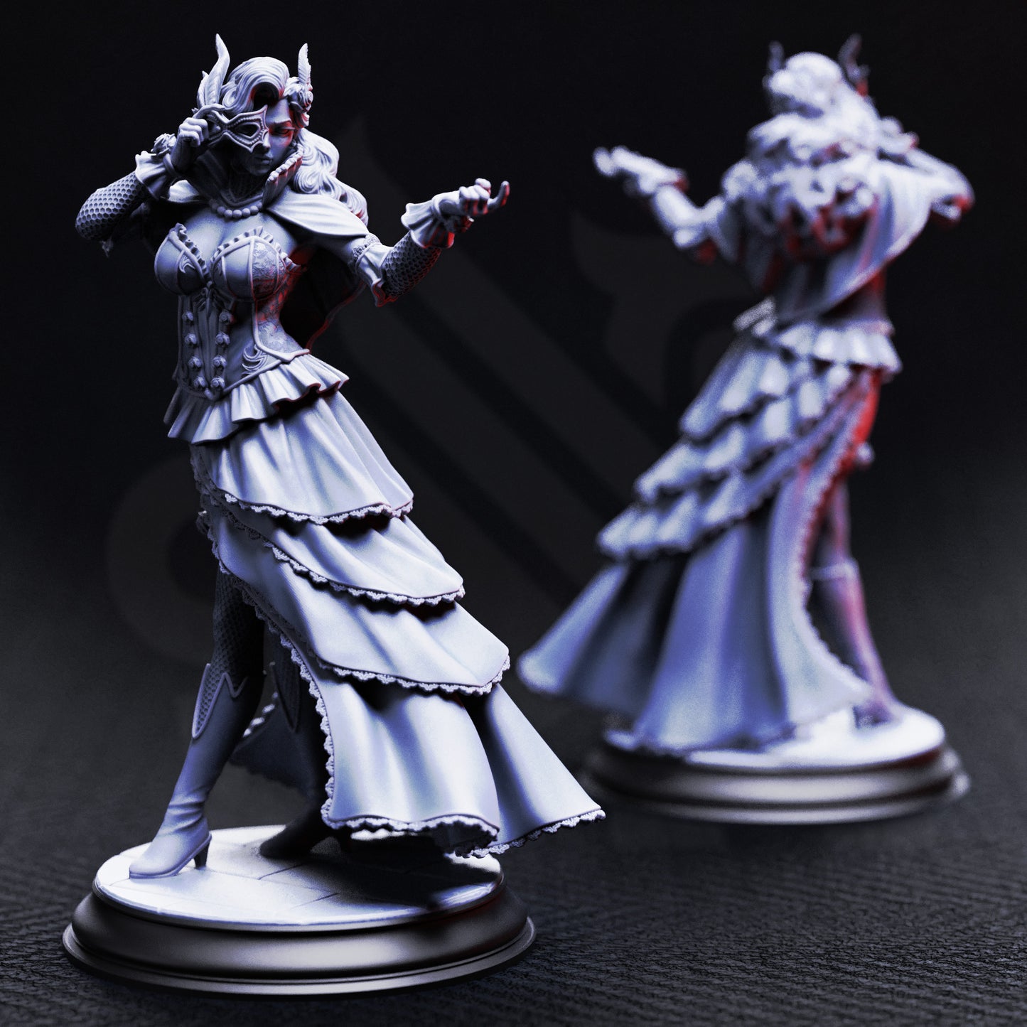 Carmine Duvall - Vampire Courtesan - Front