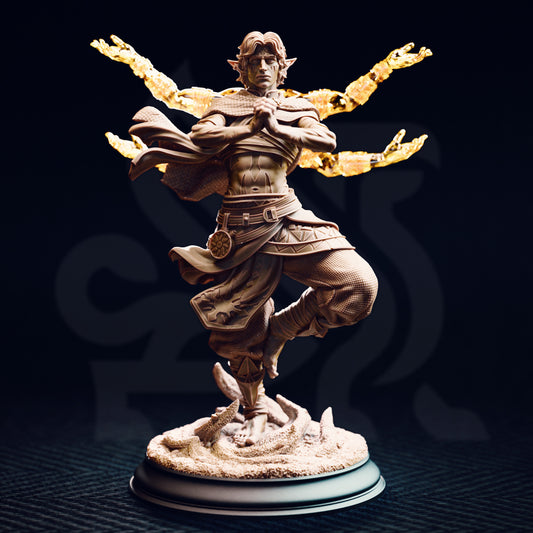 Caryian - Monk of the Astral Sun - Front