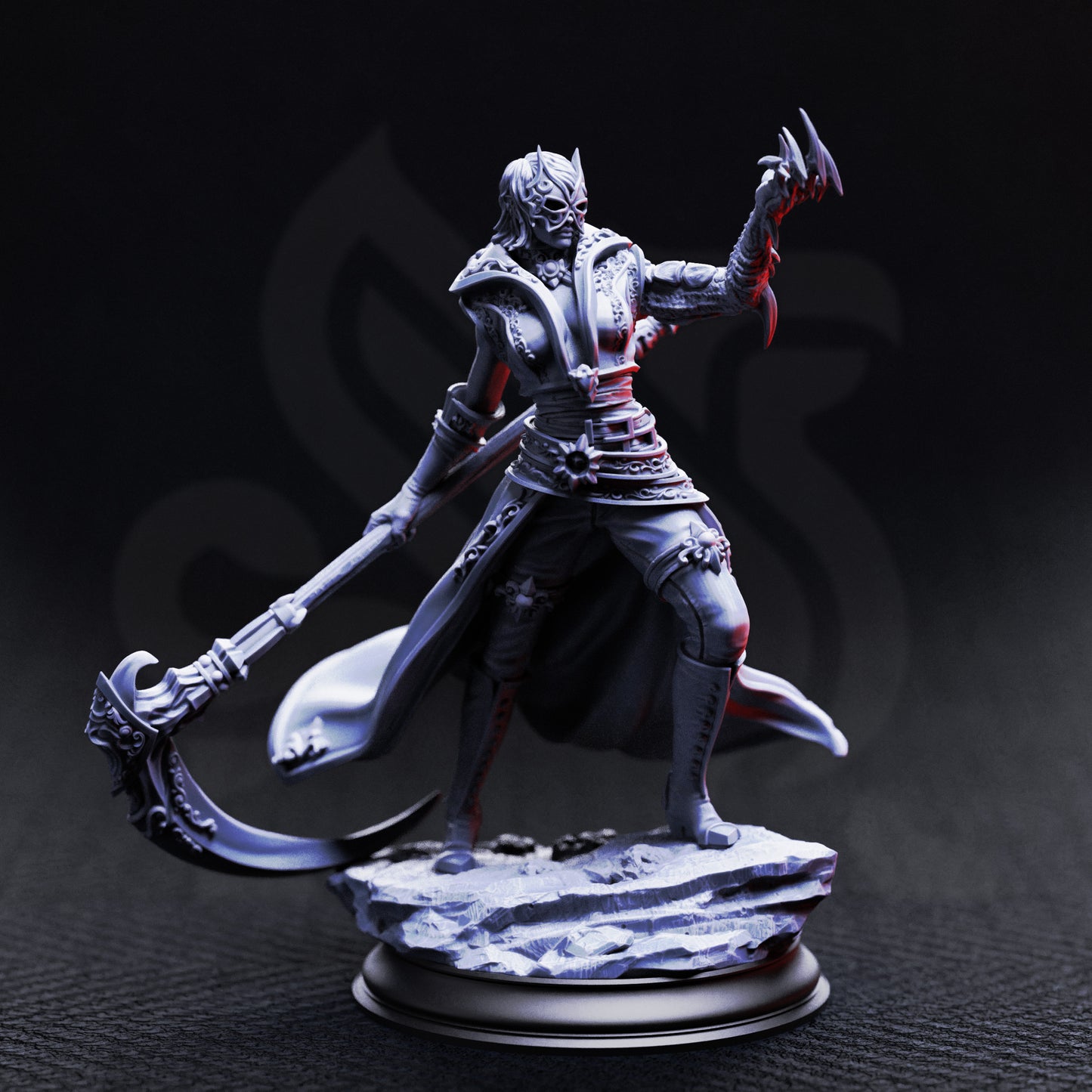 Catarina Von Strassen - Eldritch Fiend Hunter - Front Mask