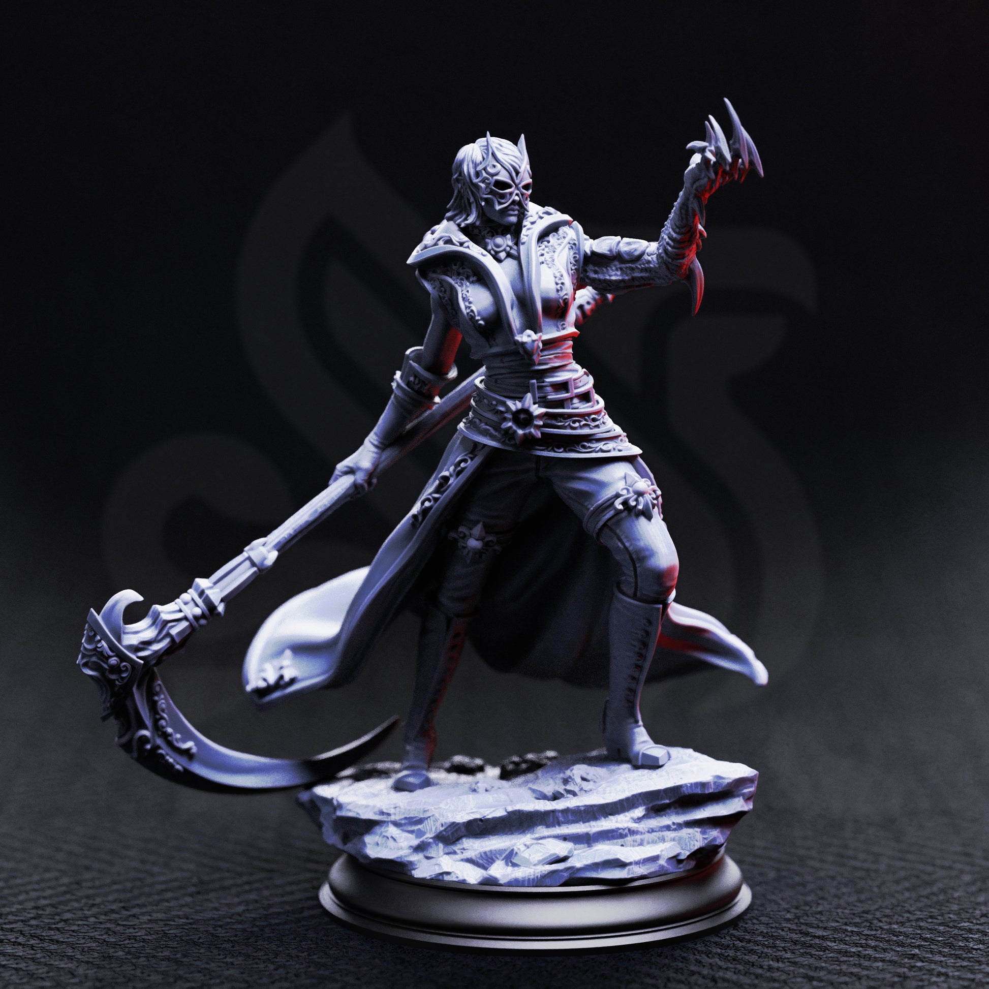 Catarina Von Strassen - Eldritch Fiend Hunter - Front Mask