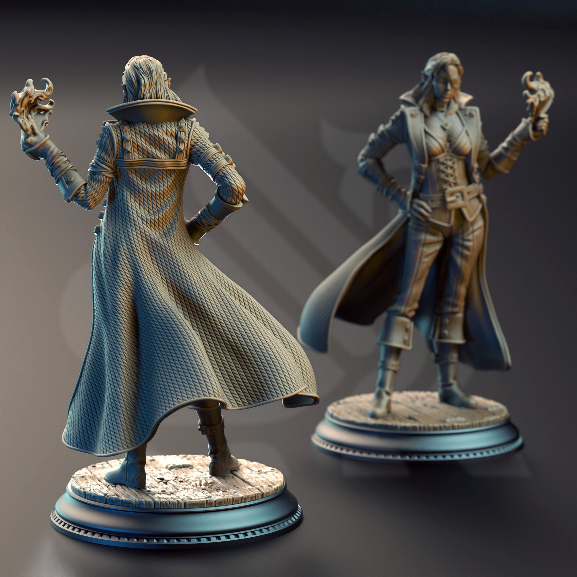Charlotte-Anne - Gambler Rogue - Back