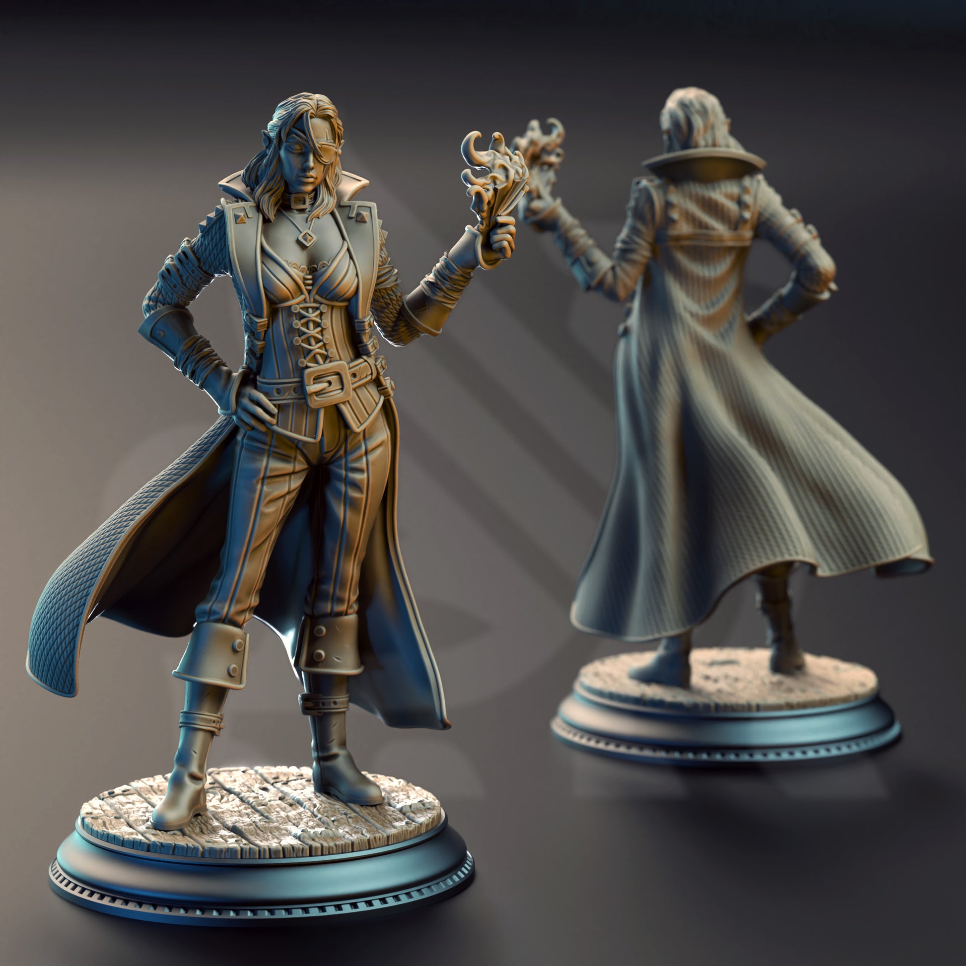 Charlotte-Anne - Gambler Rogue - Front