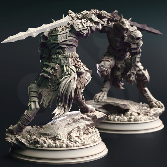Corsicus - Werewolf Knight - Back