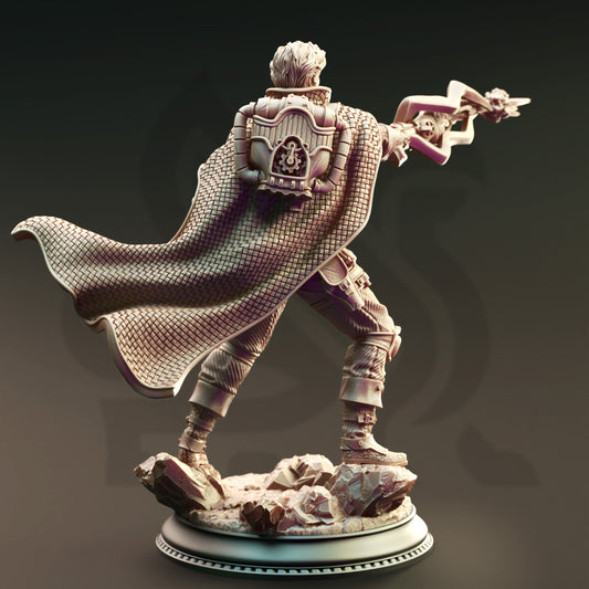Darian Jaegar - Artificer Gunslinger - Back