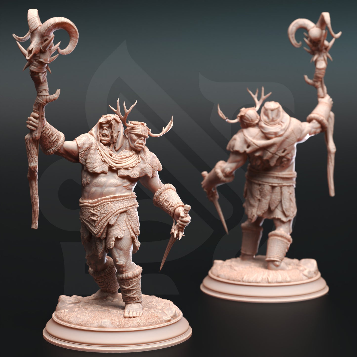 Droggod Tribe - Ettin Savages 1 - Front
