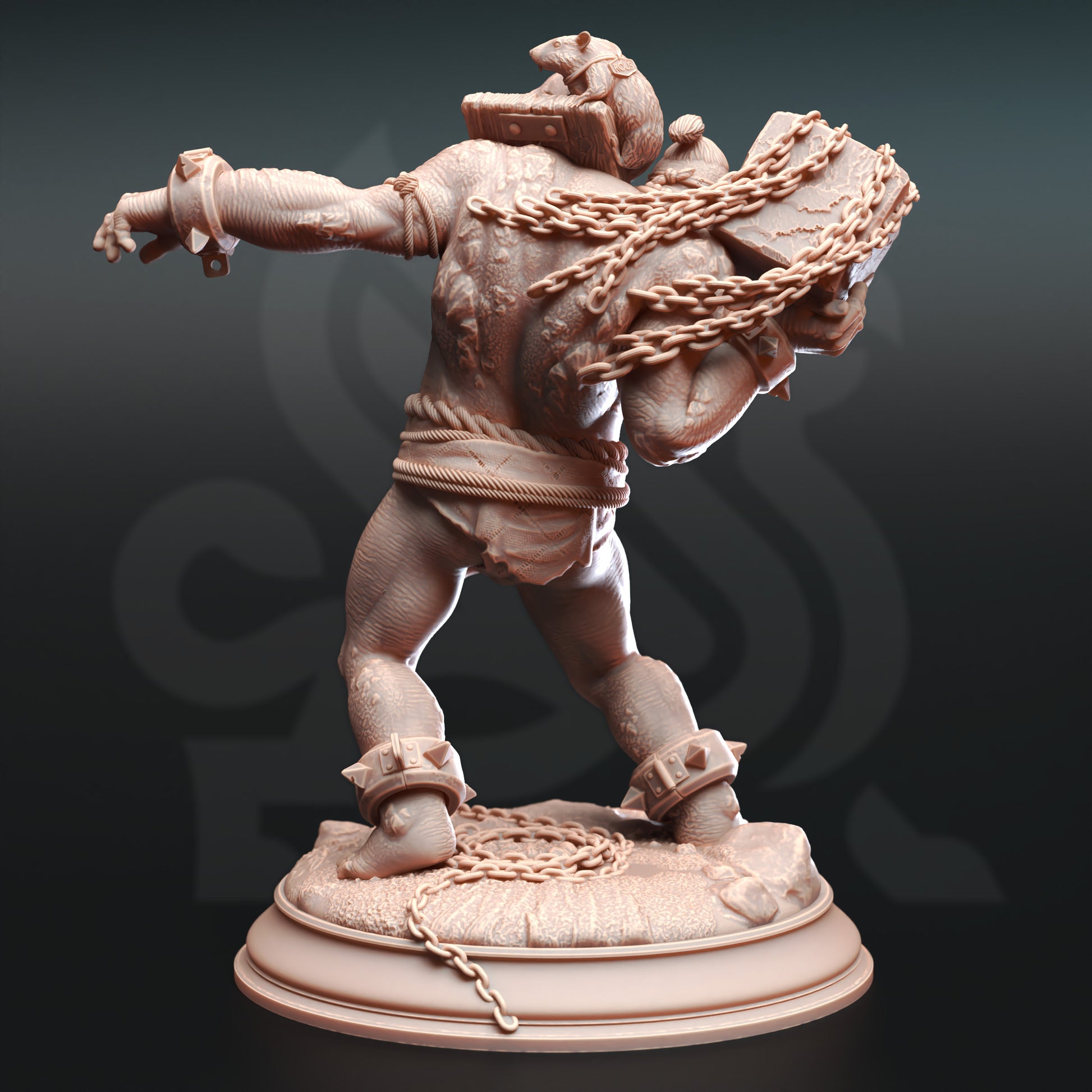 Droggod Tribe - Ettin Savages 3 - Back