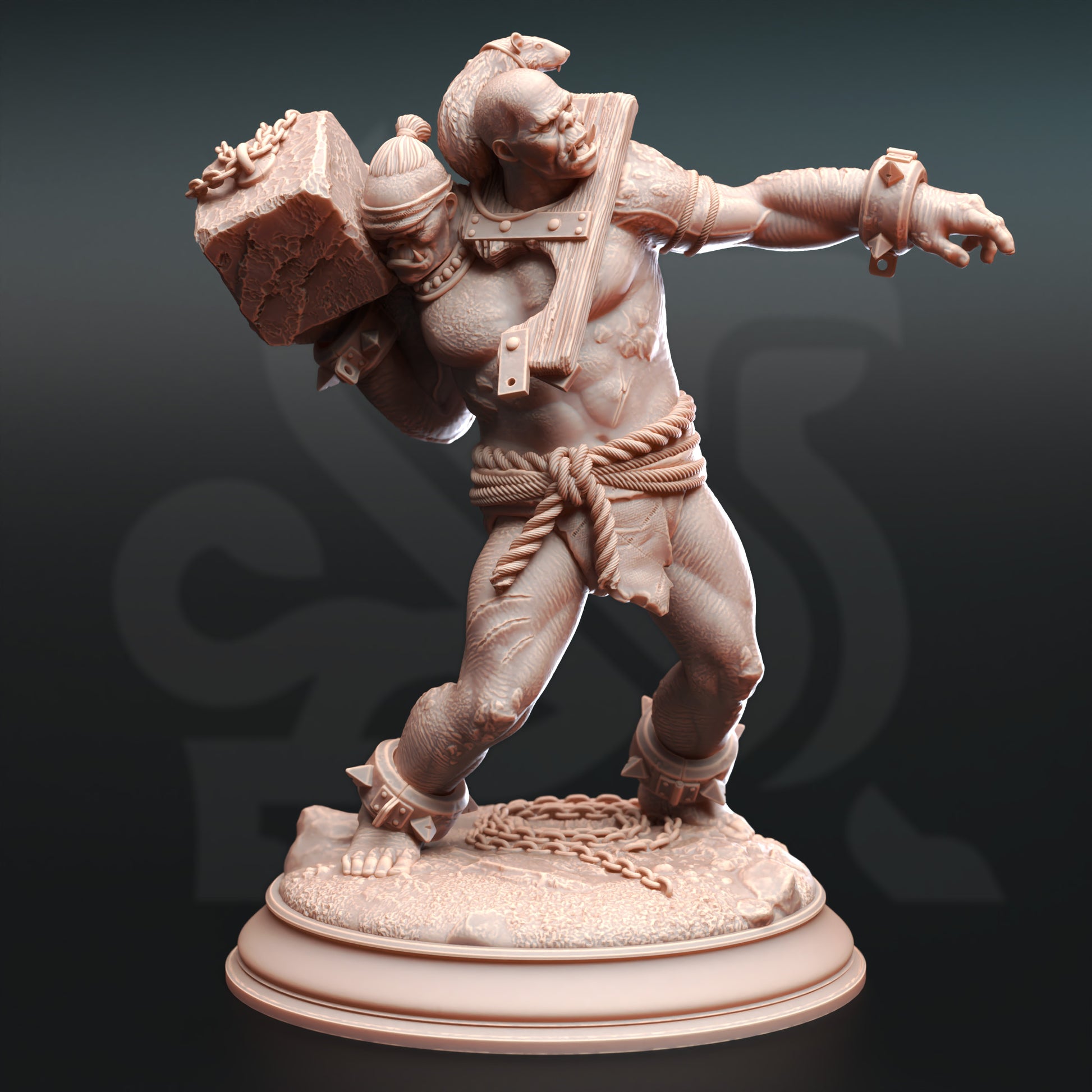 Droggod Tribe - Ettin Savages 3 - Front