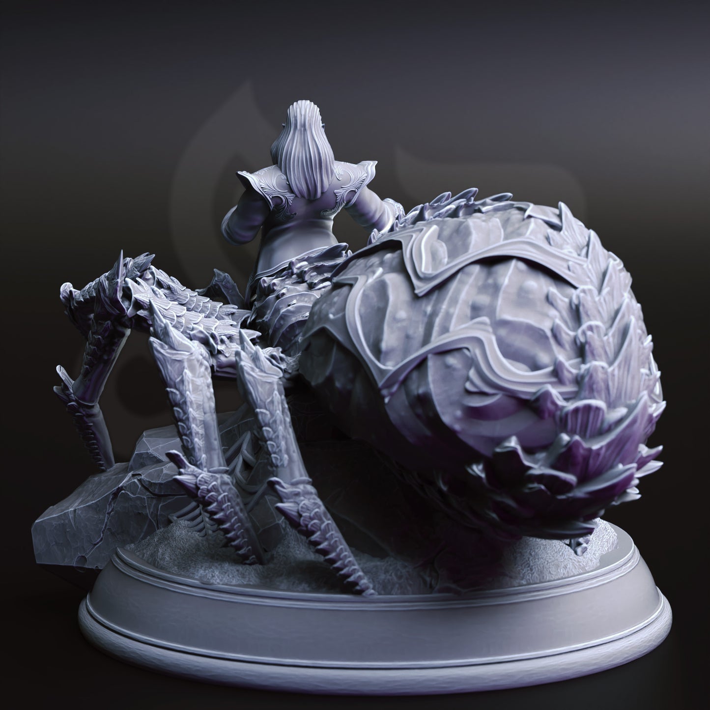 Duke Conrad Elstein - Drider Noble - Back