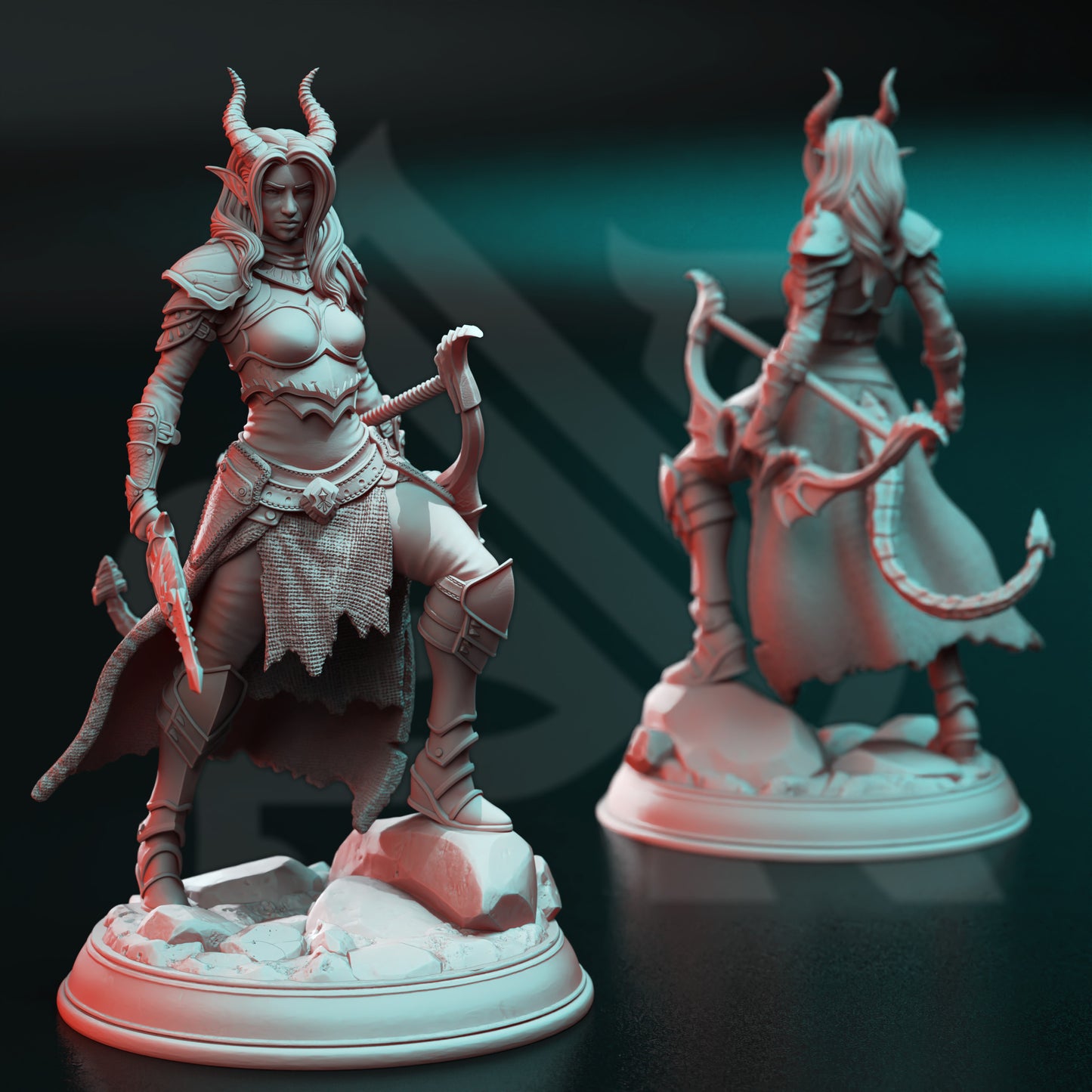Elkava of the Sixth - Deception Huntress - Front