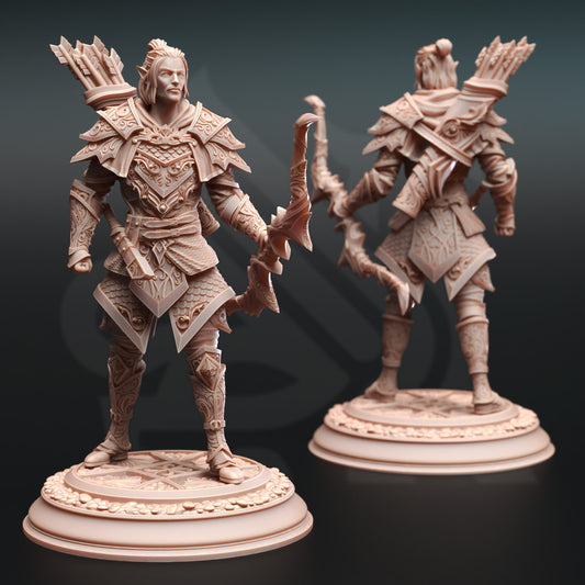 Ervion ro Estel - Elven Monster Hunter Ranger - Front