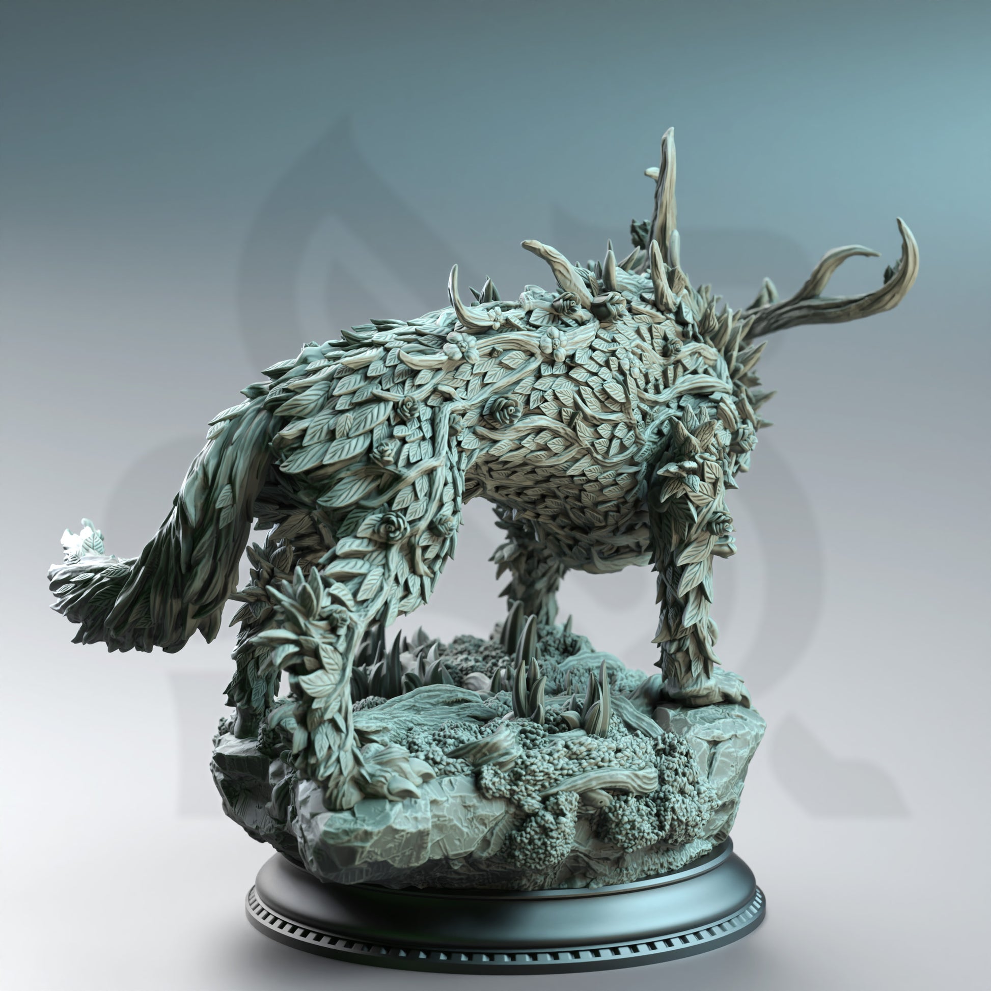 Faenror the Fey Touched - Direwolf of the Fey - Back