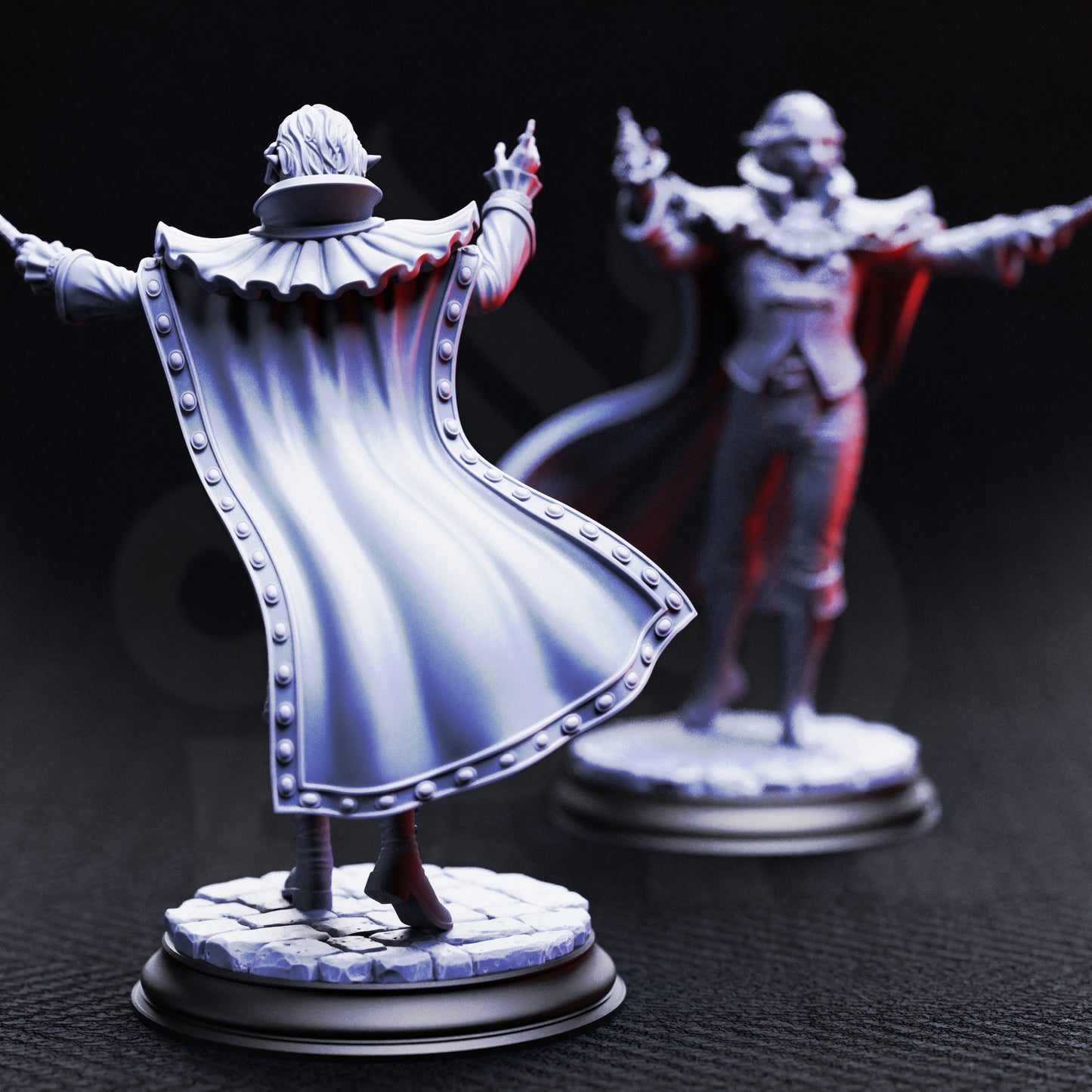 Ferdinand Vandame - Vampiric Virtuoso - Back Mask
