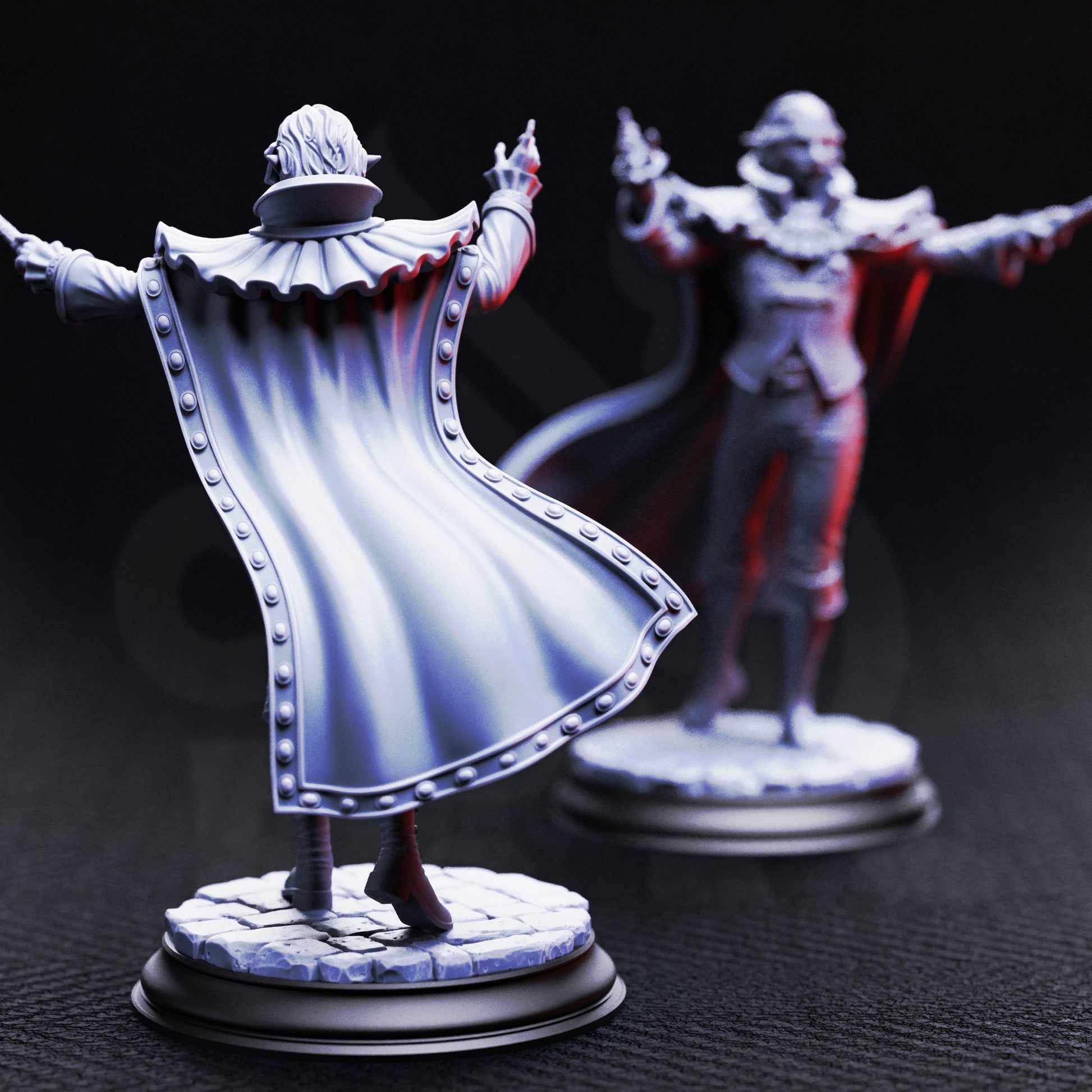 Ferdinand Vandame - Vampiric Virtuoso - Back Mask