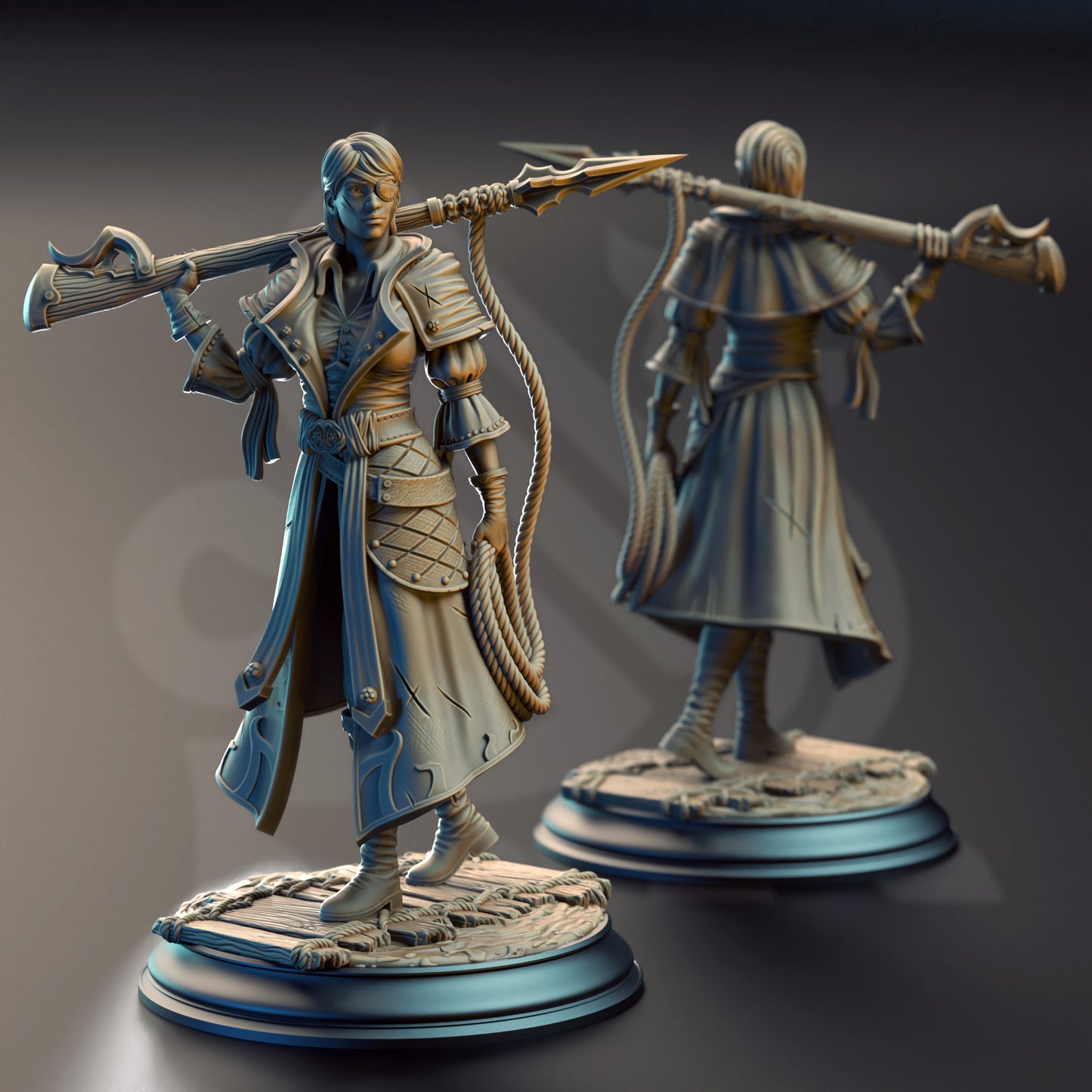 Fiona Dead-Eye Stuggart - Harpoon Marksman - Front