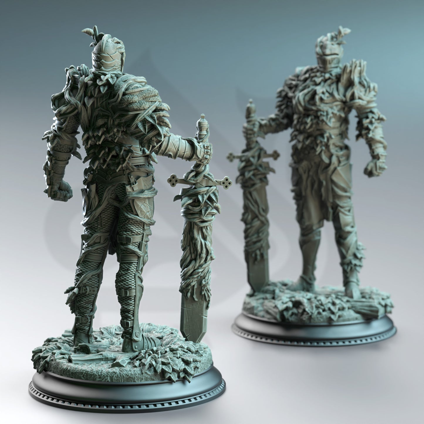 Forgotten Knights - Vine Possessed Armour 2 - Back