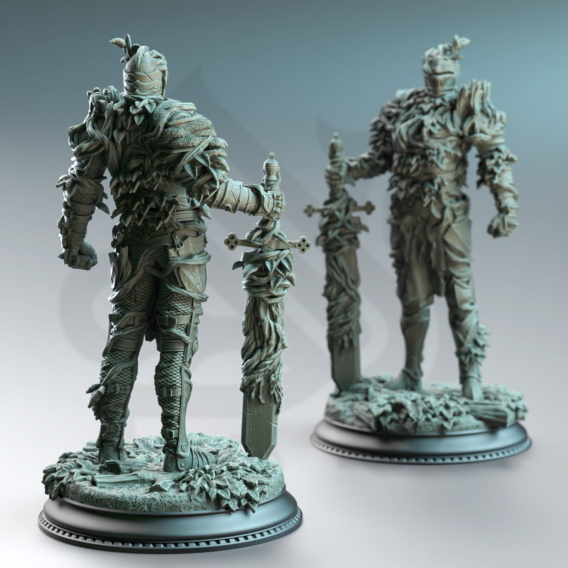 Forgotten Knights - Vine Possessed Armour 2 - Back
