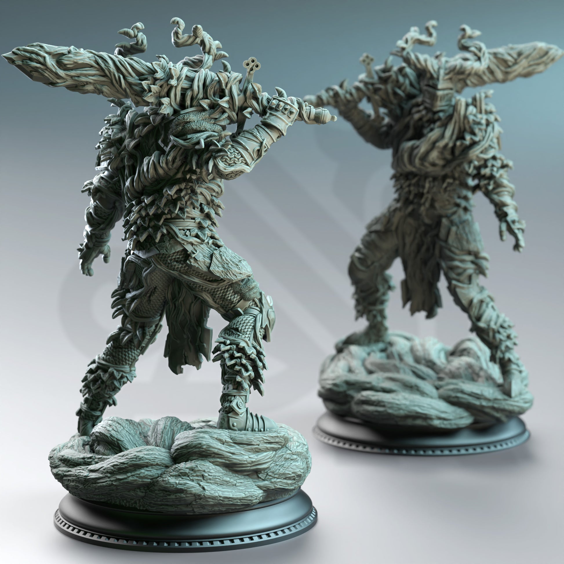 Forgotten Knights - Vine Possessed Armour 3 - Back