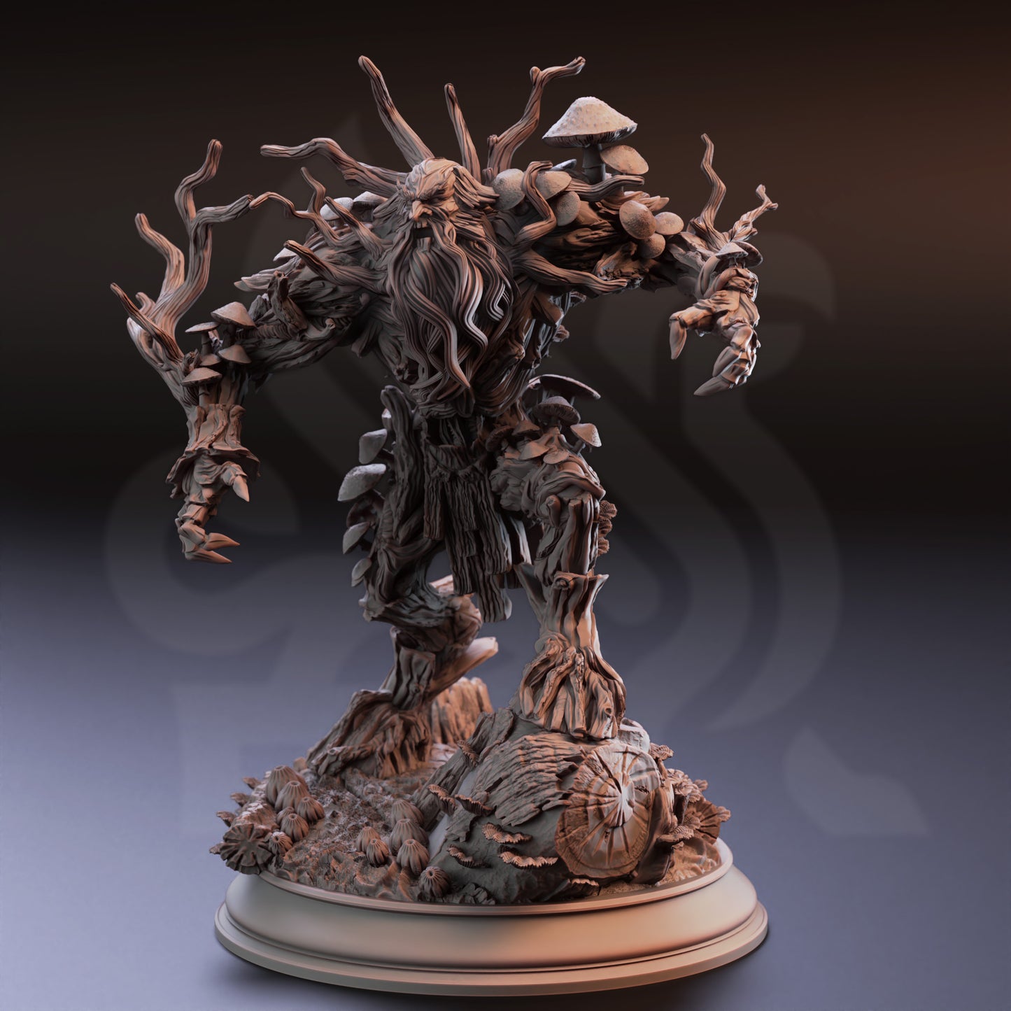 Garamundis - Corrupted Treant Elder - Front
