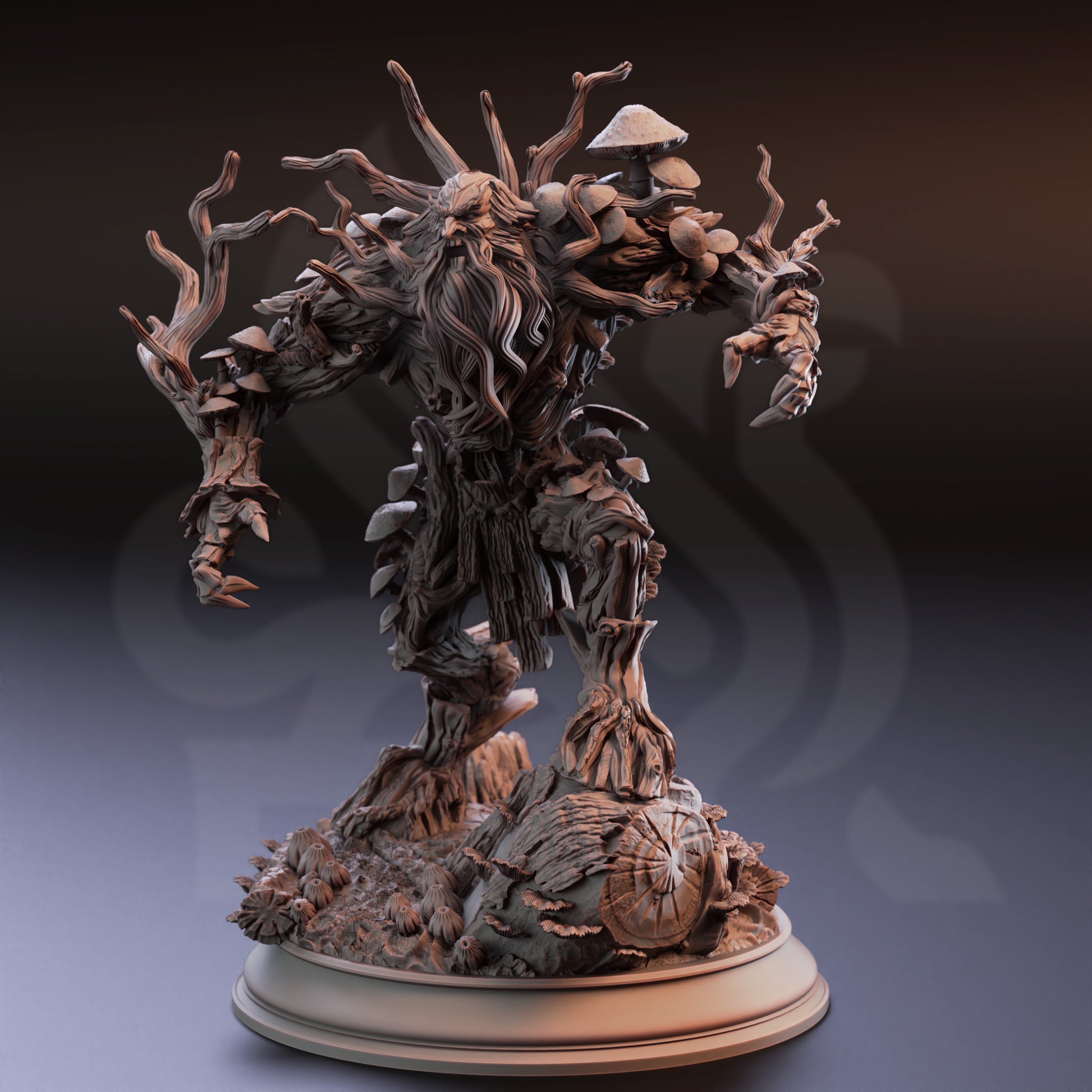 Garamundis - Corrupted Treant Elder - Front