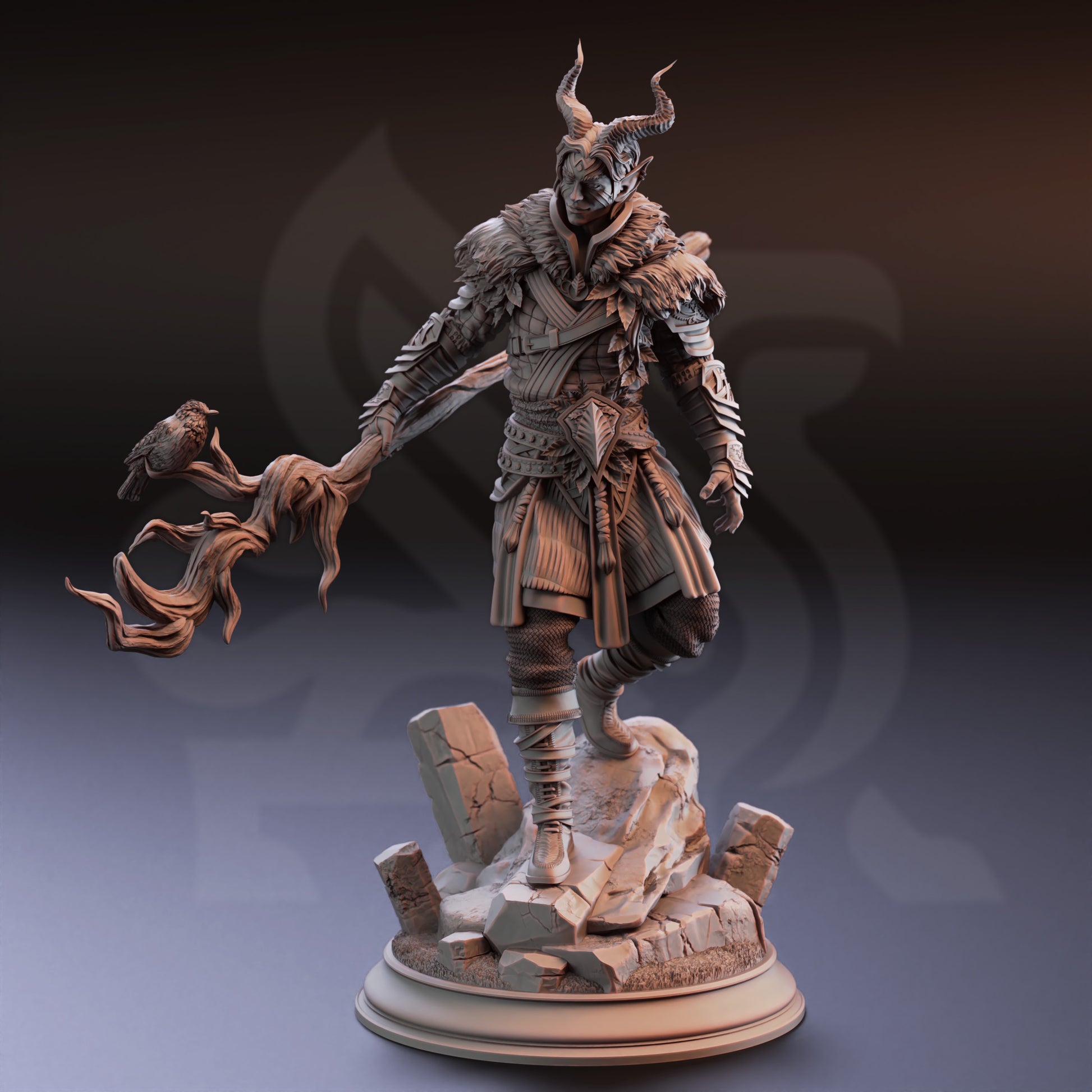 Garyck of Cinta Mar - Infernal Forest Guardian - Front