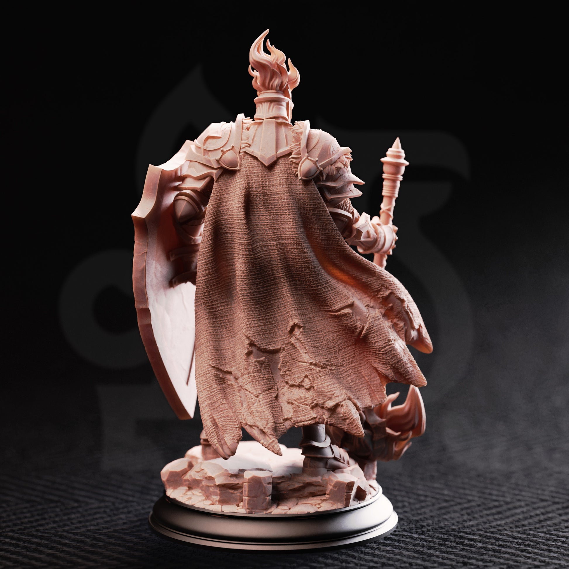 Glancalion - Paladin of the First Flame - Back