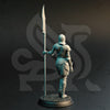 Golden Griffin Footsoldier F - Back
