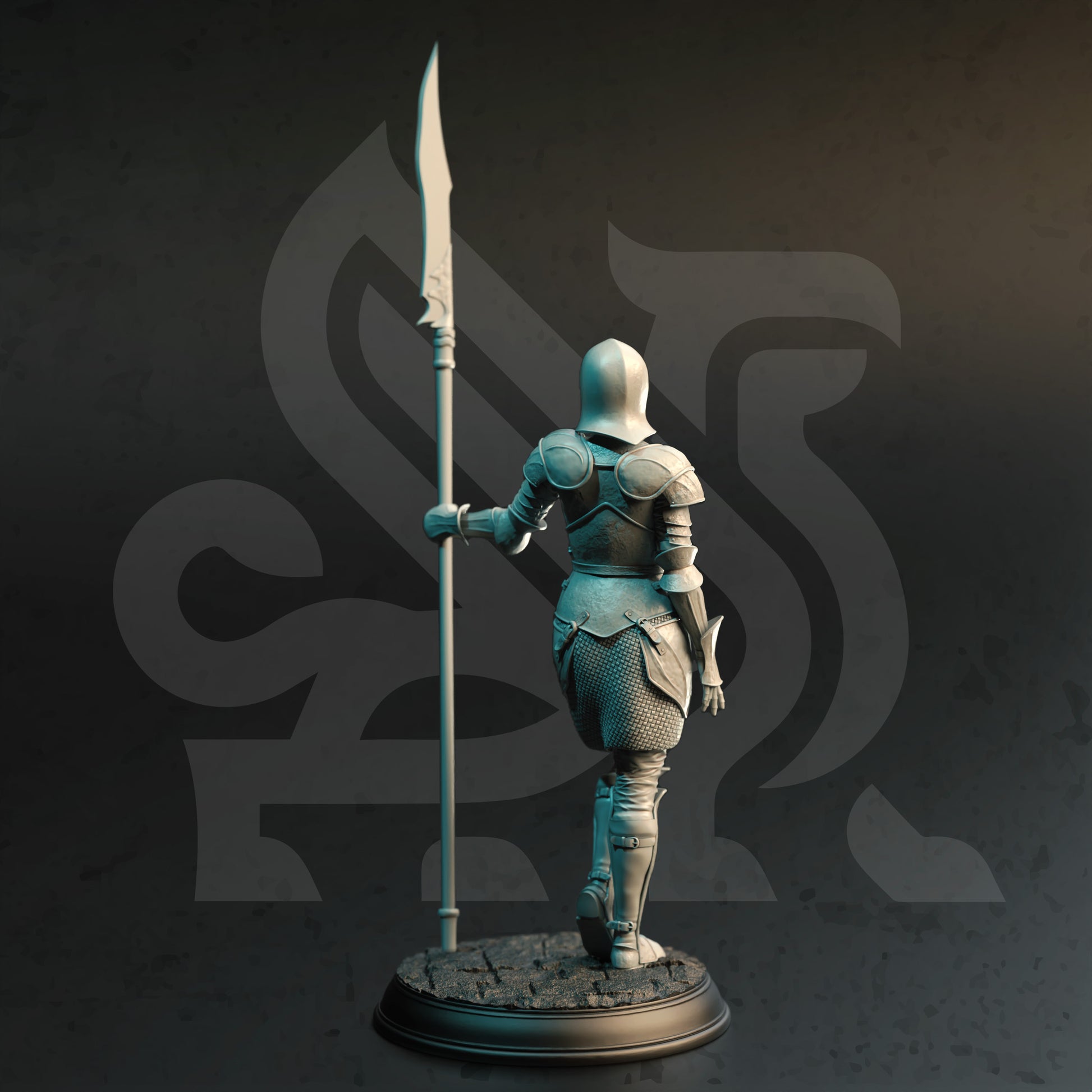 Golden Griffin Footsoldier F - Back