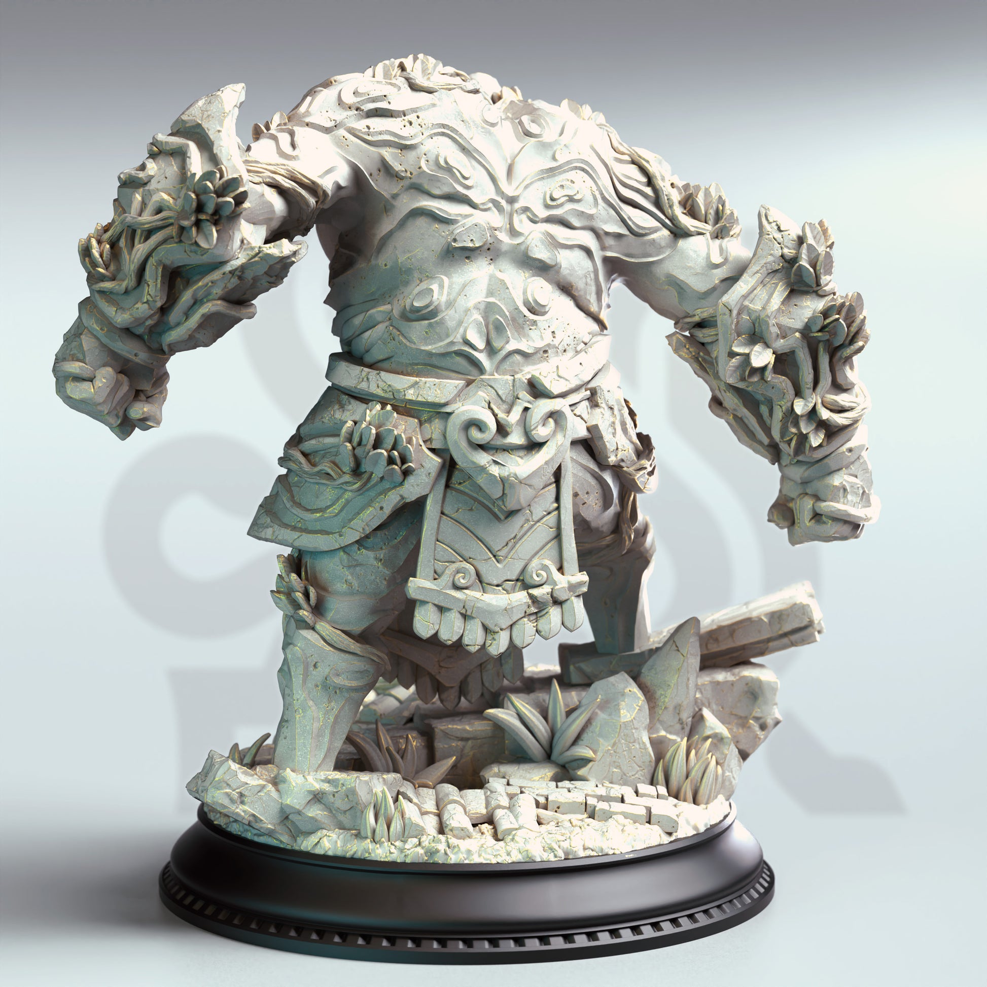 Gyokusho - Jade Golem - Back