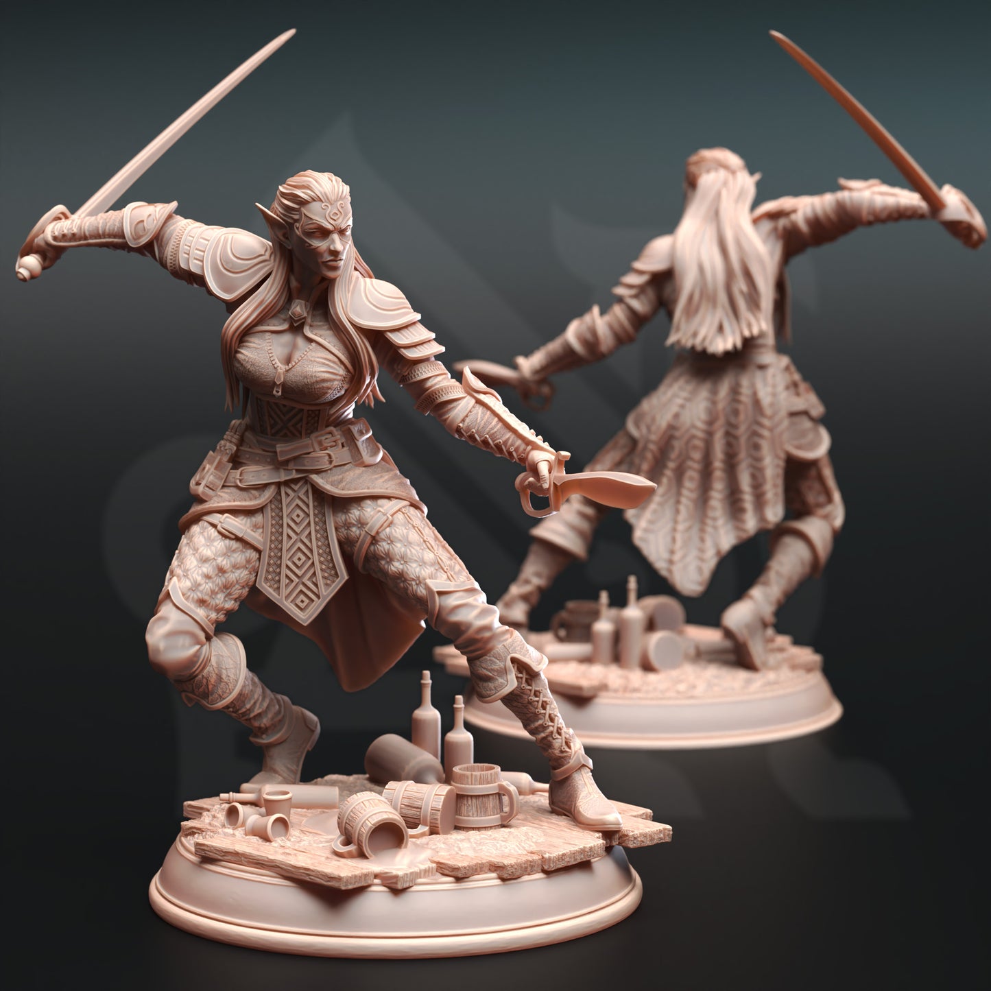 Hali Brookes - Water Elemi Rogue - Front