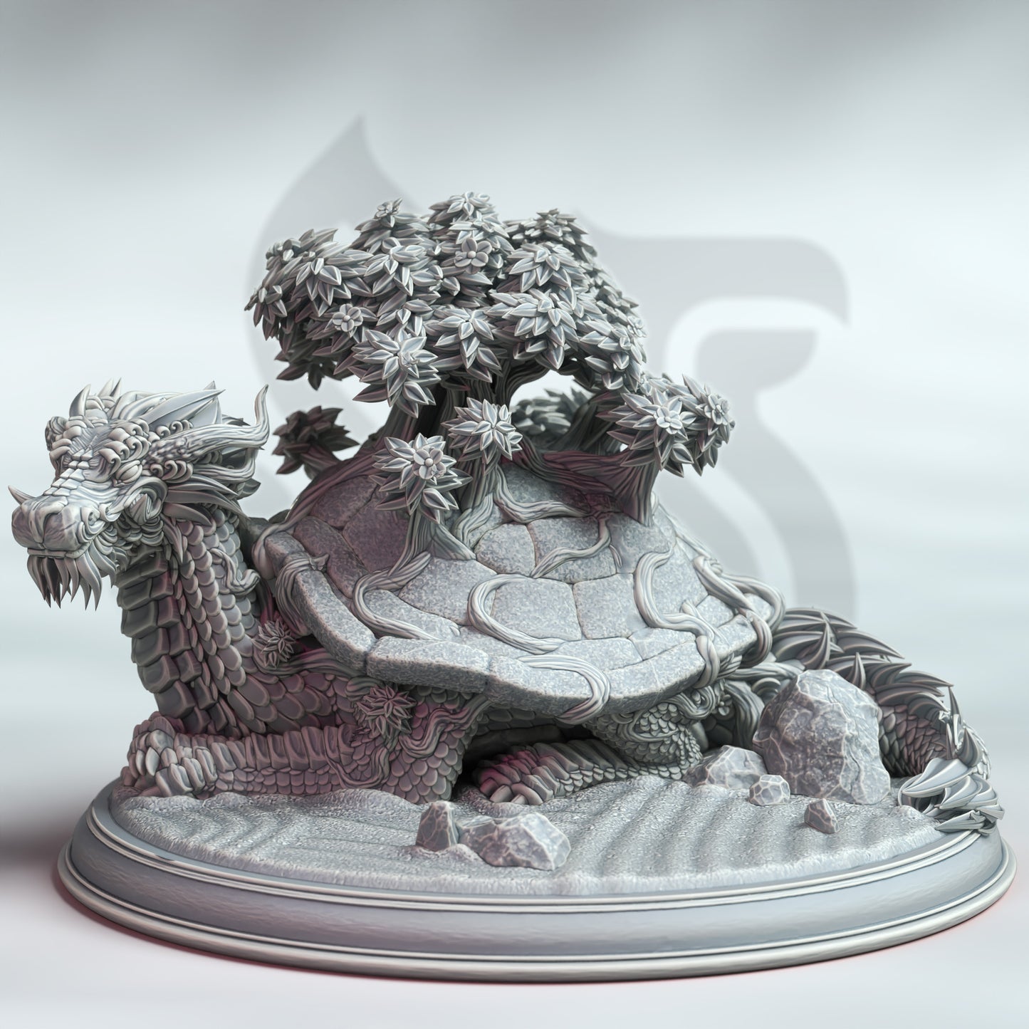 Higashi no Shikame - Eastern Dragon Turtle - Front