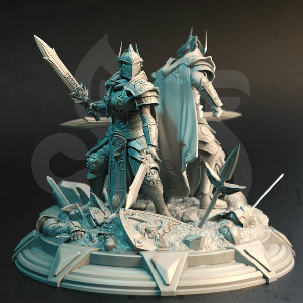 High Elf Soldiers - Last Stand  - Front
