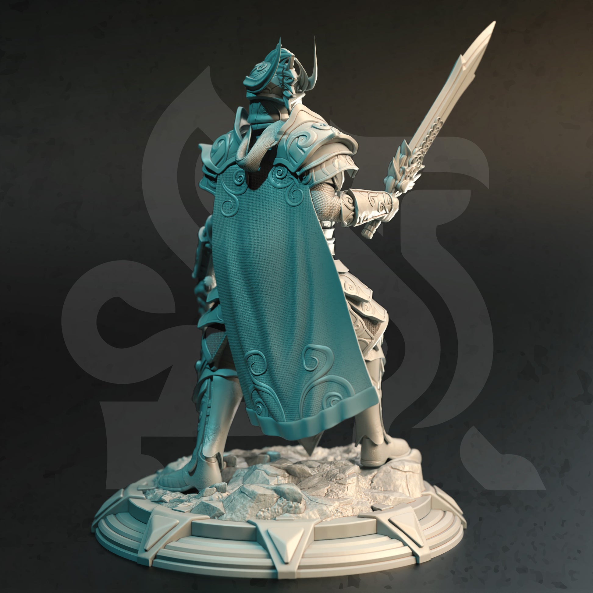 High Elf Soldiers - Leacianan Vanguard - F Back