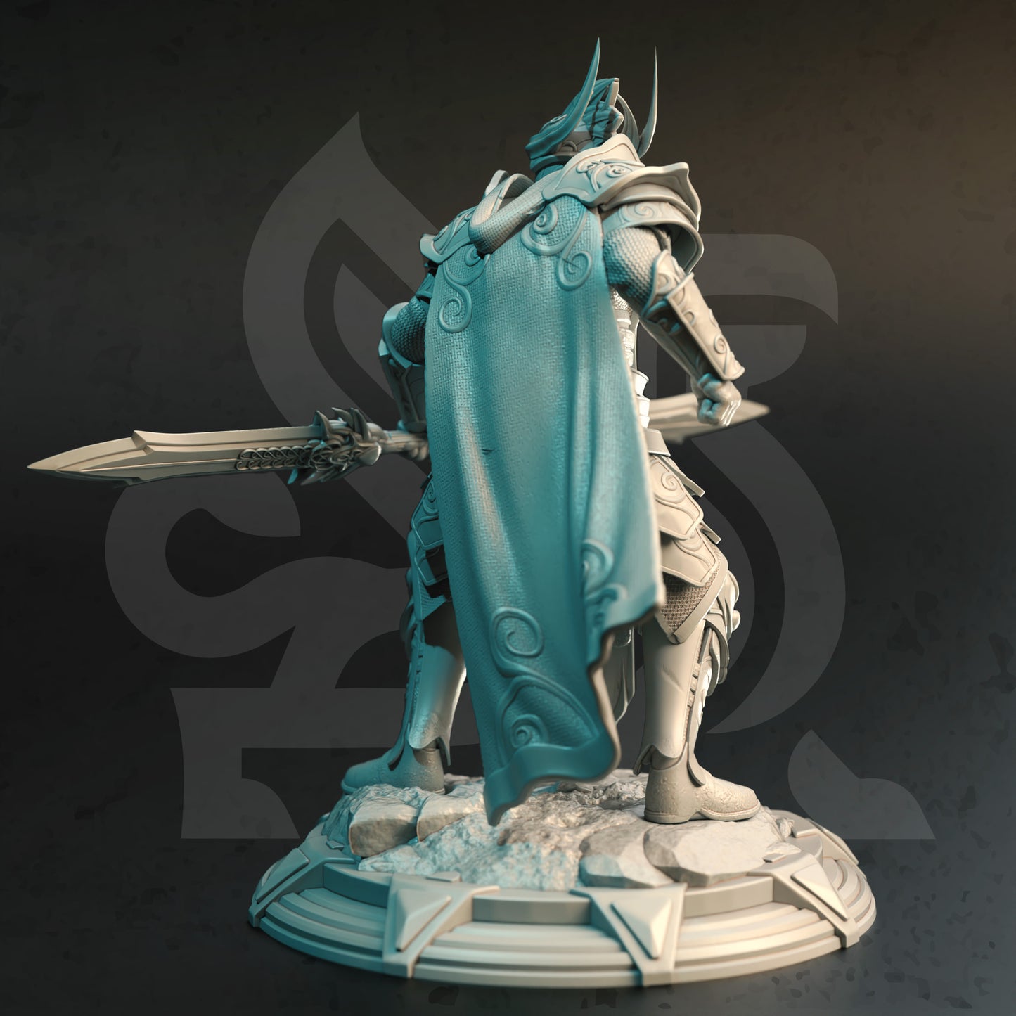 High Elf Soldiers - Leacianan Vanguard - M - Back
