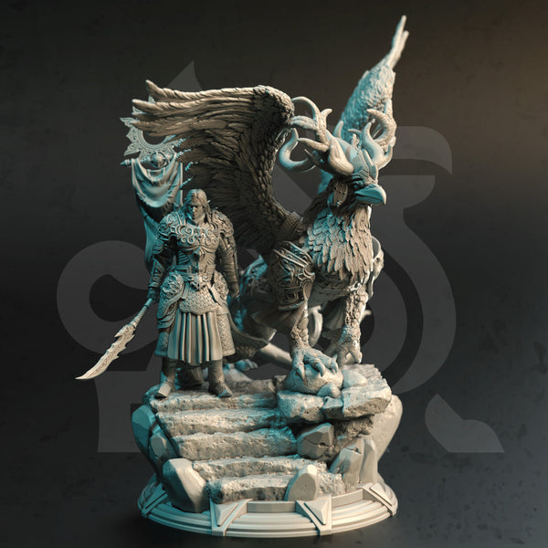 Hippogrif Rider Rolen - Front