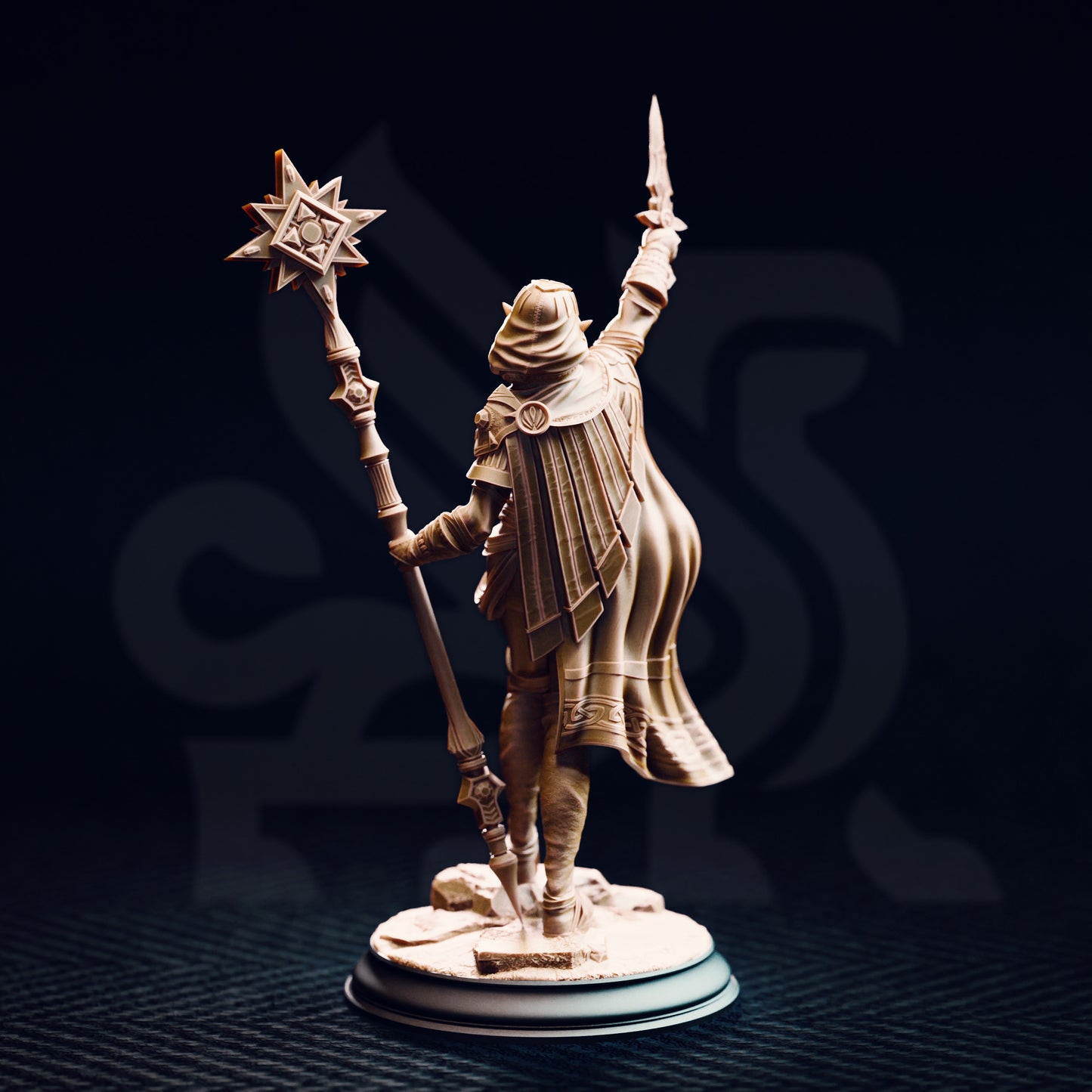 Ilisyia of the Tower Dunes - Desert Priestess - Back