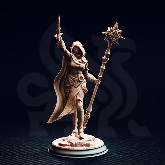 Ilisyia of the Tower Dunes - Desert Priestess - Front