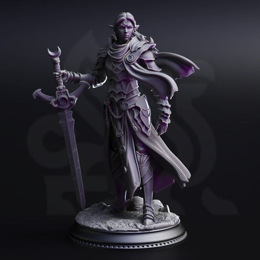 Ilnia Vasrith - Paladin of the Moon_s Sanctum - Front