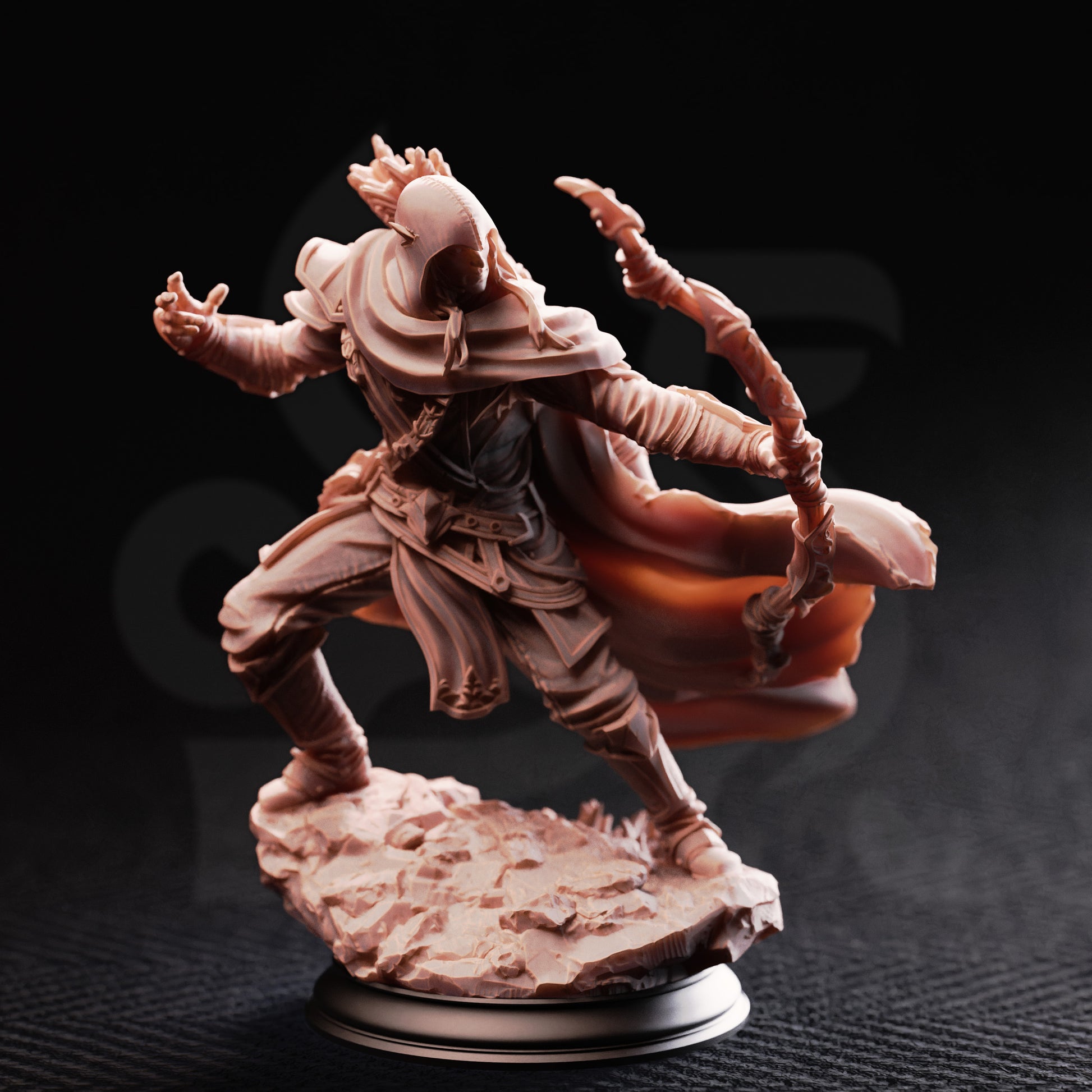 Indua_ne Viverik - Drow Ranger - Front
