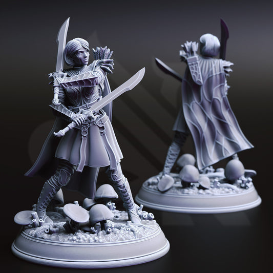 Irinax’s Chosen - Drow Soldiers F1 - Front